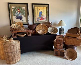 Harvesting, Gathering, Carrying, Storage Baskets