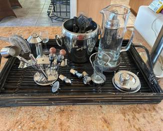 Cocktail Set and other bar items