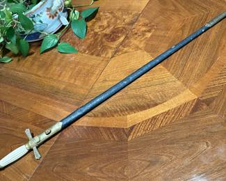 Civil War Era Militia Officer Sword with Scabbard