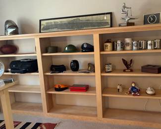 Bookshelf L 111", W 53", D 14 1/2"