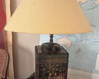 Canton Tea Merchant Lamp