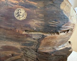 Master Carved Chief Signed
