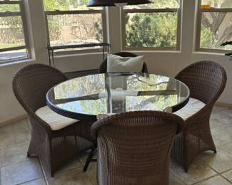 Wicker Dining Set