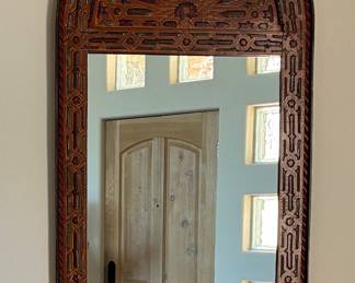 Vintage Moroccan Arabesque Mirror