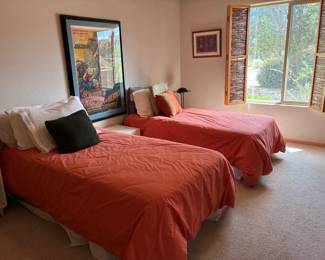 Twin beds