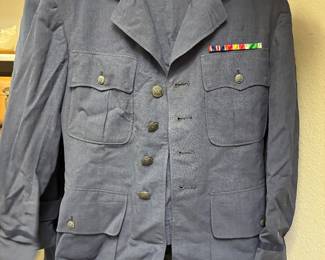U.S. Air Force Blue Service Dress Wool Uniform Jacket and Trousers