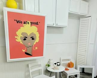 #marelovesu Paintings, Paper Mache Lemons, Vintage Furniture, Framed Mirros +