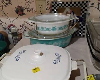 Corning and pyrex