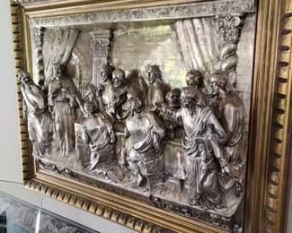 Unique last supper 3 dimensional picture