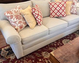 cream couch