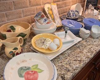 ceramic kitchen plate and pottery