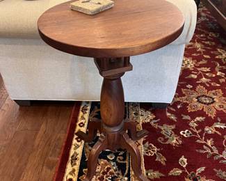Wooden side table