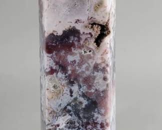 Lot 456  Grazy lace agate tower paperweight