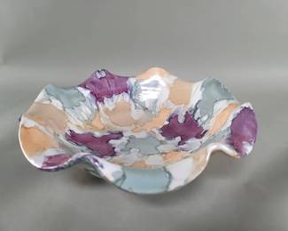 Lot 496  Nazareno Picchiotti Derura hand made ceramic bowl