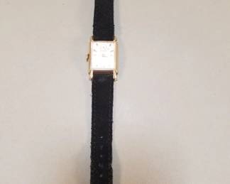 Lot 539  50s Wittnaur wind up wrist watch with 10K gold