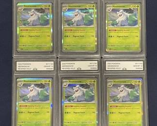Lot 430h  Lot of 2003 Pokmon Abomasnow reverse holo