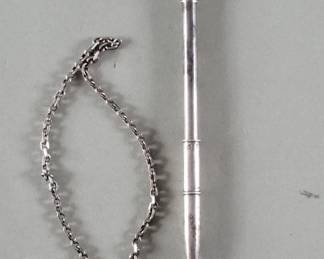 037  Lot 431  Hermes sterling silver pen