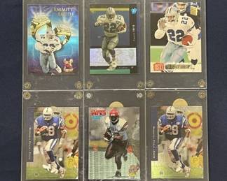 Lot 427h  Lot of Tony Dorsett  Marshall Falk football cards