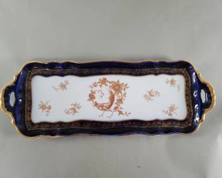 Lot 275  Vintage Limoges France porcelain tray