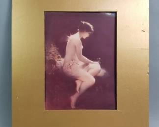 108  Lot 433  Antique Pictorialismstyle darkroom print
