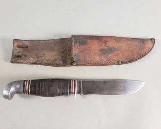 Lot 181  Vintage Remington hunting knife