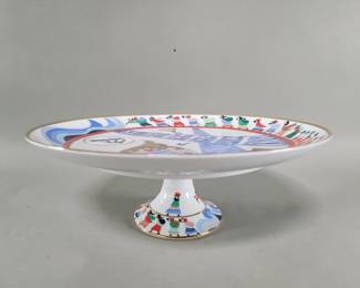 110  Lot 479  Raphael Abecassis signed and numbered porcelain