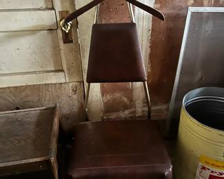 mid-century, MCM valet/butler chair
