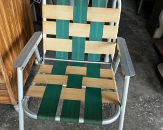 Vintage folding chair