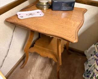 Oak side table