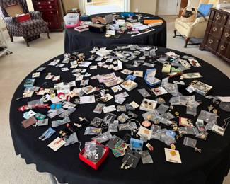 Lots of costume jewelry!
