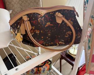 Vintage Italian leather handbag