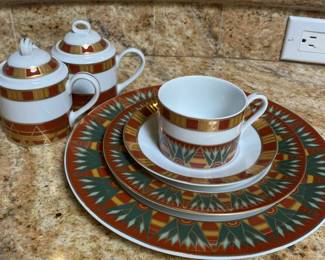 Cups and saucers