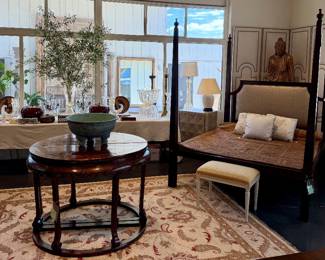 Pair of Demilune Tables