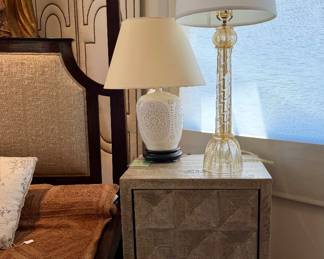 Beautiful Lamps & Side Table