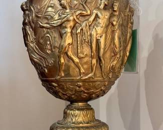 Figural Urn