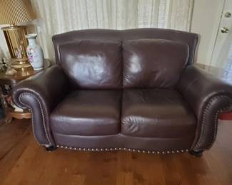 Leather couch