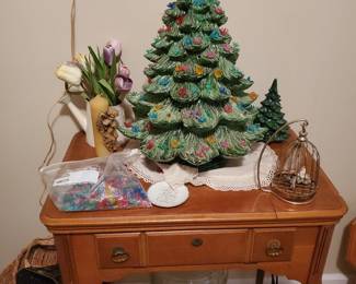 Vintage ceramic Christmas tree