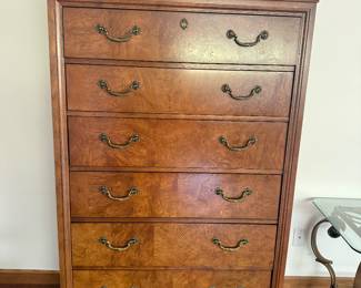 THOMASVILLE 6 DRAWER TALL BOY $450.00