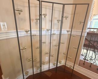 3 PANEL TEA LIGHT HOLDER $75.00