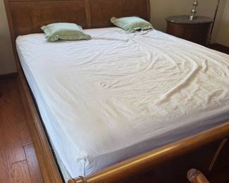 THOMASVILLE CAL KING BED W/MATTRESS $450.00