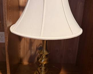 BRASS LAMPS X2 $75.00