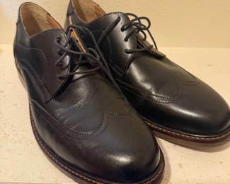 JOHNSON & MURPHY LEATHER DRESS SHOES 8 1/2 $30.00