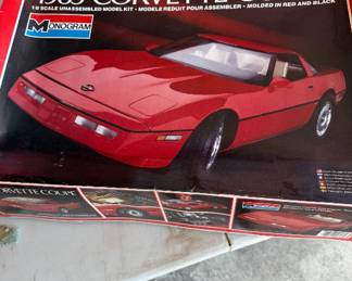 Corvette coupe. Car collector item. Box only