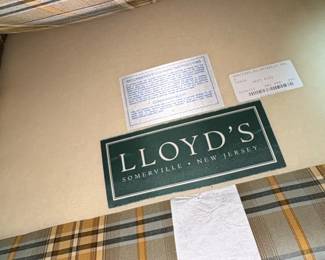 Lloyd's Somerville Plaid Upholstered Chair