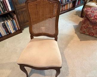 B. Altman & Co. Italian Cane-Back Side Chair - French Provincial Louis XV Style