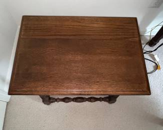 Jacobean Style Barley Twist Side Table