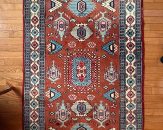 Hand-Knotted Area Rug