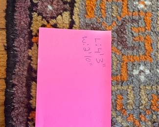 Handmade Knotted Rug
