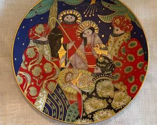 House of Fabergé The Nativity Plate
