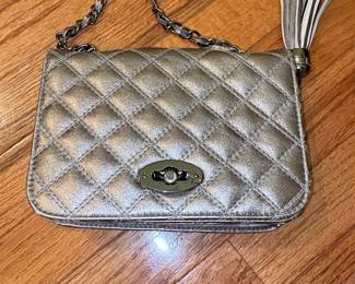 Paradox Leather Quilted Crossbody Bag